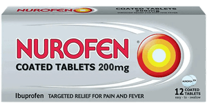 Nurofen Coated Tablets 200mg Ibuprofen