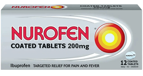 Nurofen Coated Tablets 200mg Ibuprofen